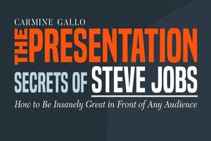 A small fragment from the summary «The Presentation Secrets of Steve Jobs» (Carmine Gallo)